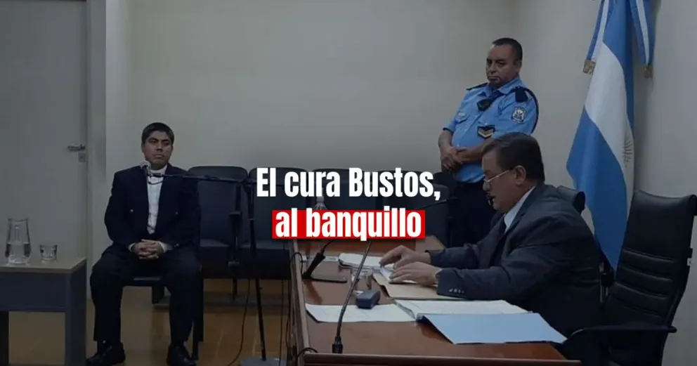 Arrancó el juicio contra el cura Walter Bustos