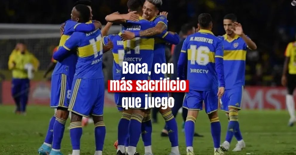 Boca lo dio vuelta en el final y tuvo su desahogo 