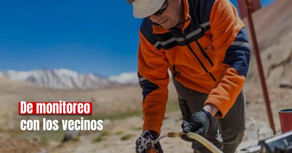 Veladero cerró un nuevo monitoreo de las comunidades 
