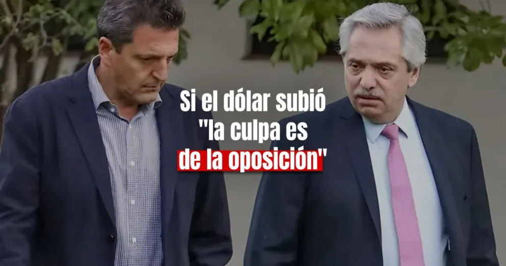 El Gobierno se sumó a las denuncias hacia la oposición por causar la corrida cambiaria 