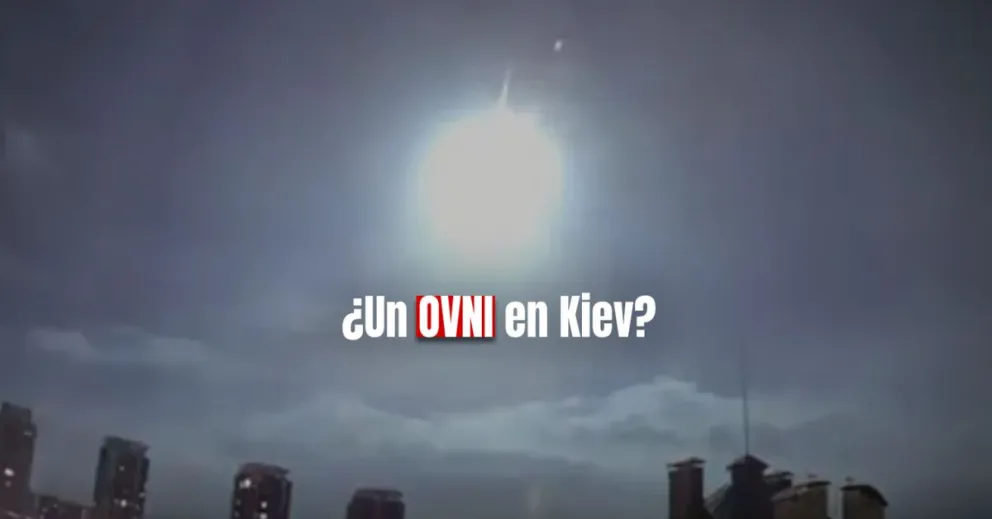 La caída de un satélite causó un sorprendente destello en Kiev