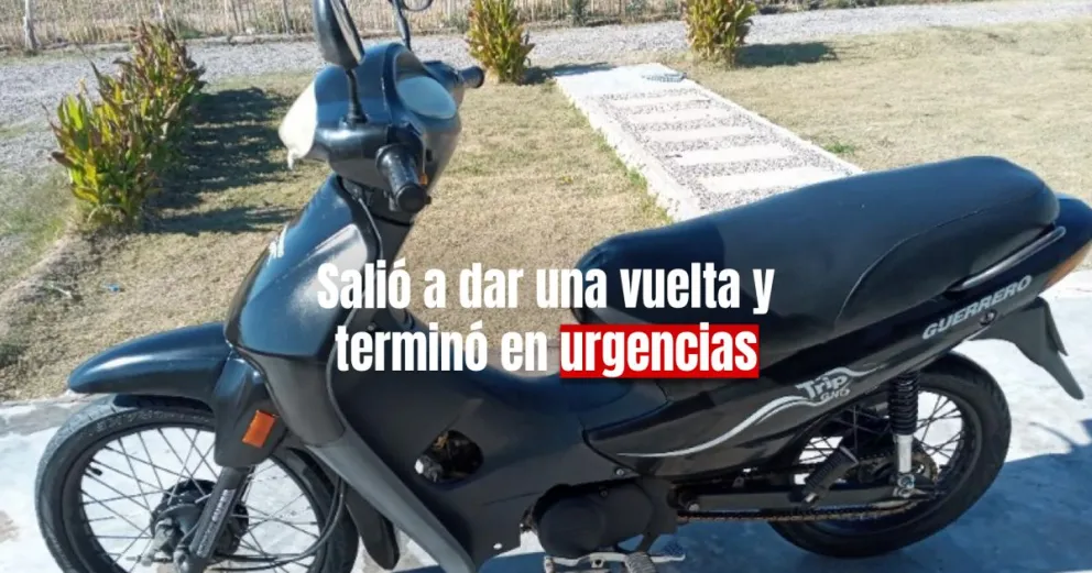 Una mujer terminó en el hospital tras chocar con una camioneta 