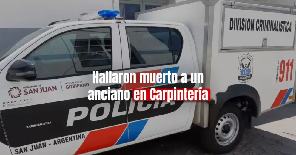 Encontraron muerto a un anciano en una finca