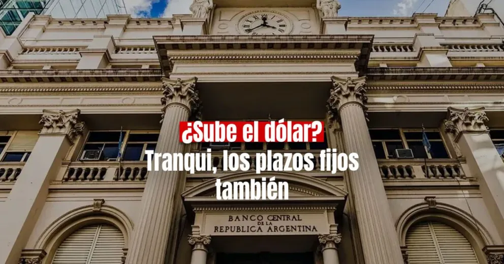El Banco Central subió la tasa de interés para los plazos fijos
