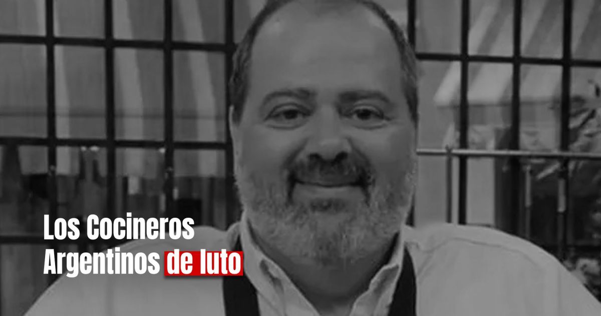 Falleció el conocido cocinero Guillermo Calabrese 