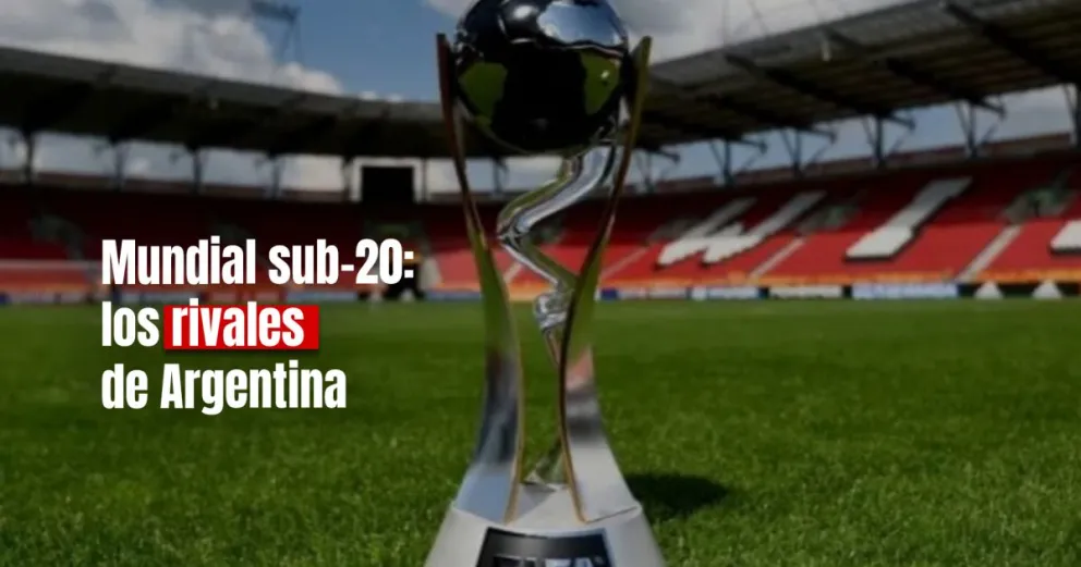 Mundial Sub 20: así quedaron los grupos y los rivales de Argentina  