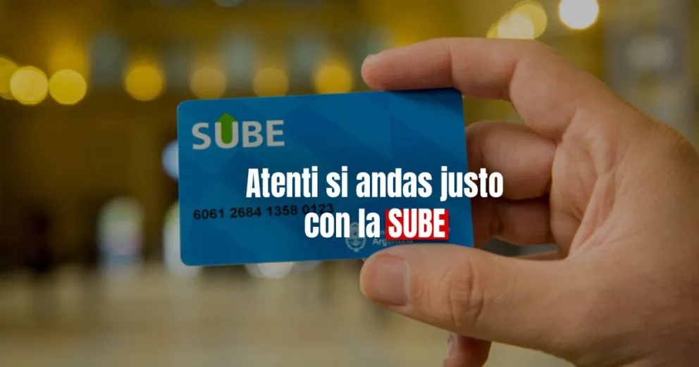 Por un par de horas, el servicio de SUBE estará suspendido 