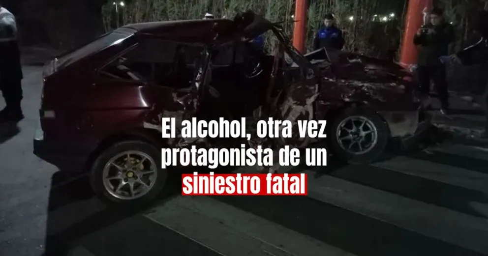Conducía borracho y provocó un siniestro que terminó con una persona fallecida 