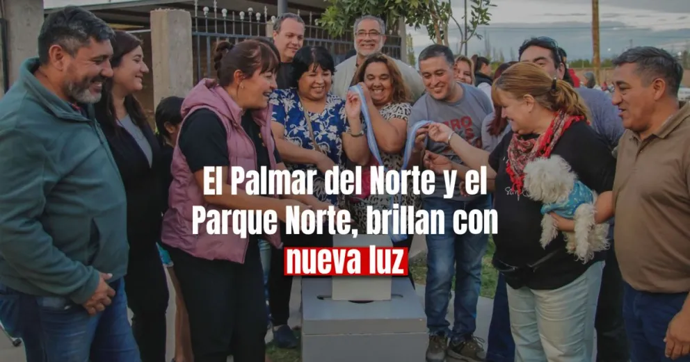 Más loteos se sumaron a la iluminación LED en Chimbas