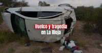 Un vuelco se cobró la vida de un conductor sanjuanino en La Rioja