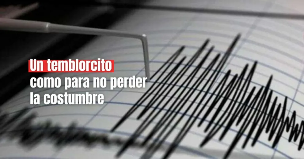 Un temblor sacudió la madrugada sanjuanina