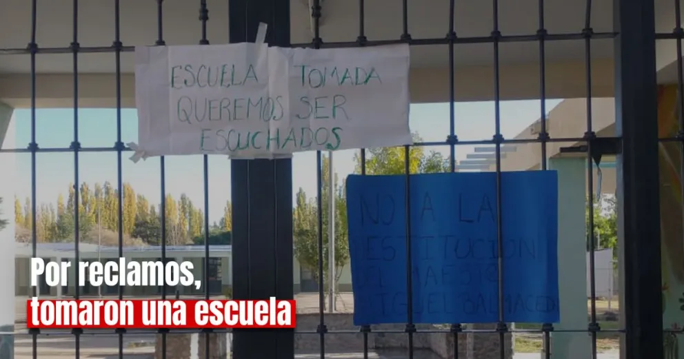 Tomaron una escuela en Iglesia