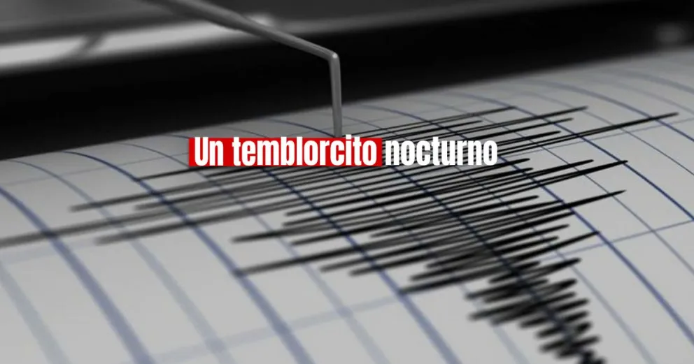 Un sismo muy superficial se sintió en la noche sanjuanina