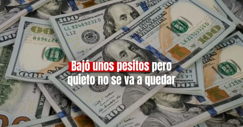 El dólar opera a la baja y cotiza a $482