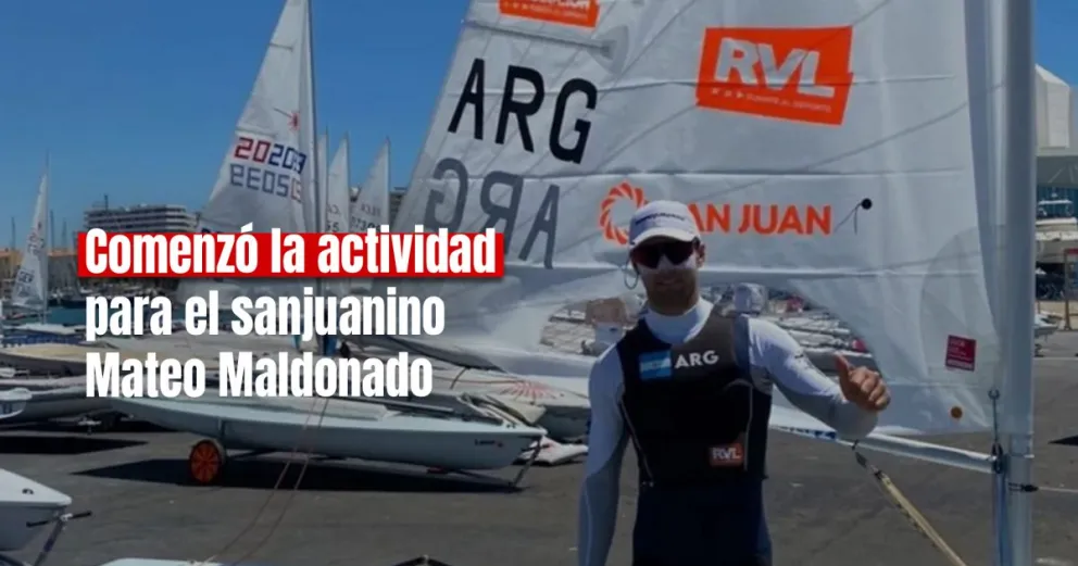Mateo Maldonado comenzó a competir en la Semana Olímpica Francesa
