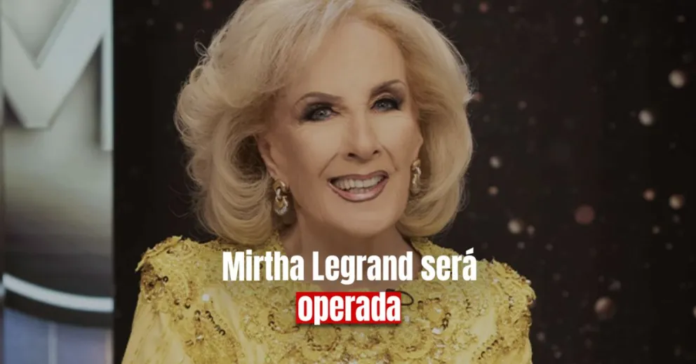 Mirtha Legrand será operada para colocarse un marcapasos
