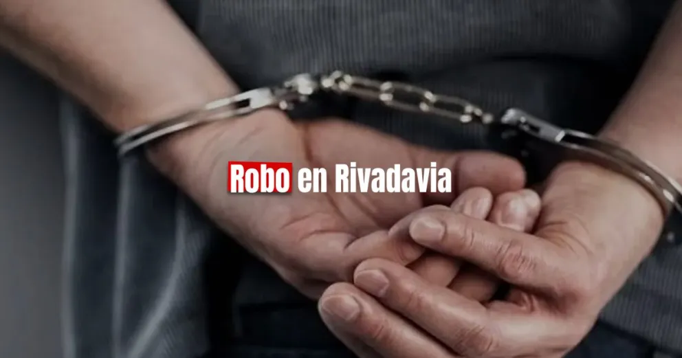 Policías atraparon a un ladrón que robó en Rivadavia 