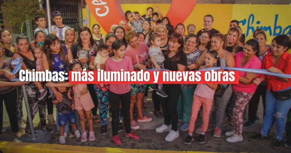 Nuevas inauguraciones en Chimbas 