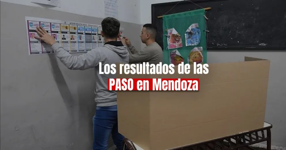 Mendoza celebró las PASO en siete departamentos: todos los resultados