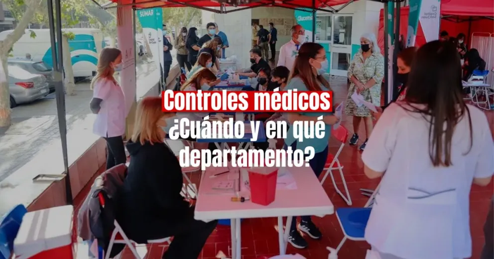 Controles médicos gratuitos: este es el calendario 
