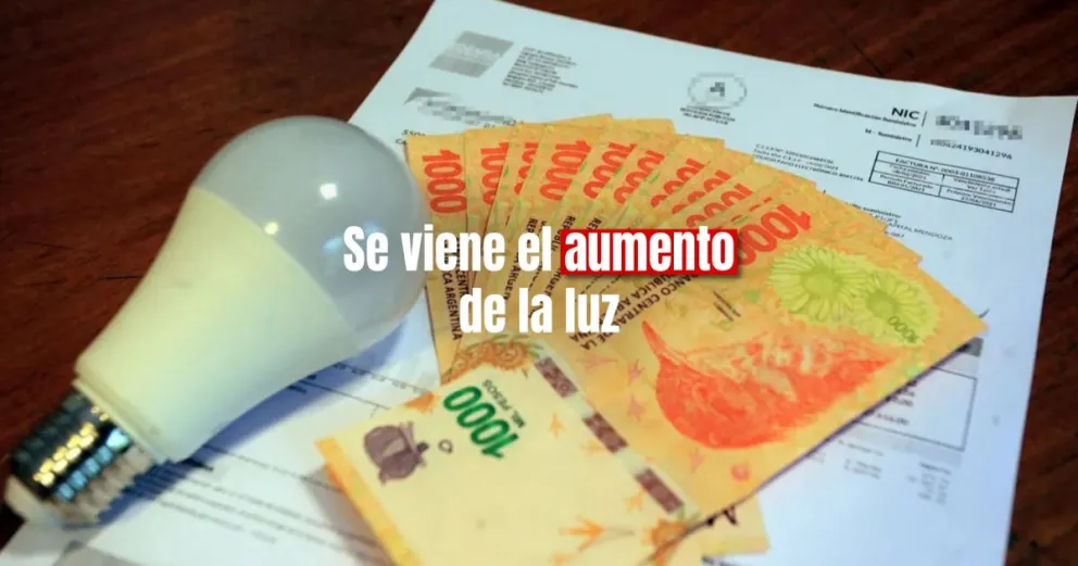 El nuevo aumento de luz afectará a más de 5 mil hogares 