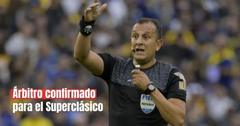 Darío Herrera será el árbitro del River-Boca