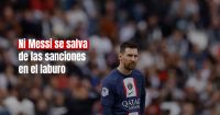 El PSG sancionó a Messi por su viaje a Arabia Saudita