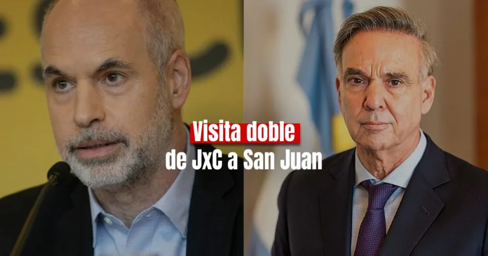 Pichetto y Larreta vienen a San Juan para apoyar a los candidatos de JxC