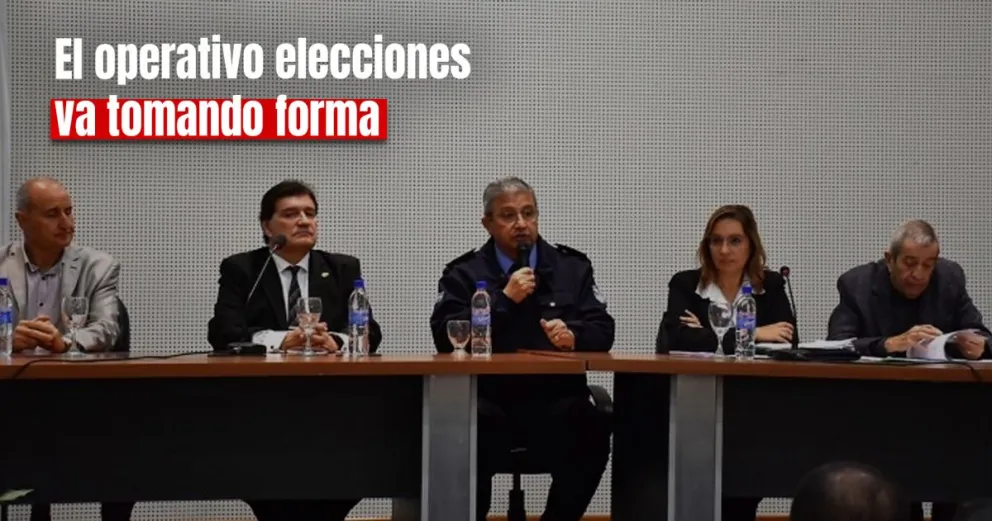 Más de 5.000 efectivos policiales estarán afectados al operativo elecciones 