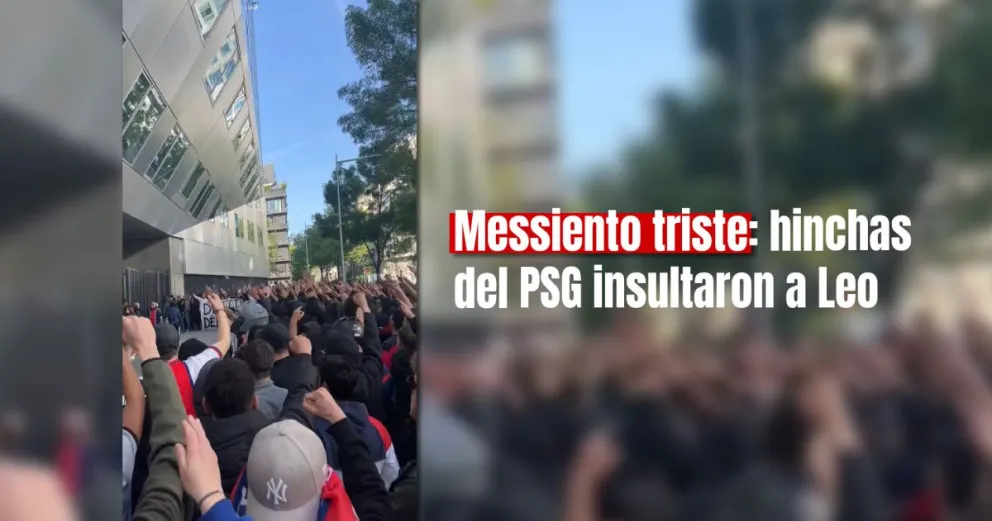 "Hijo de p***": escuchá el canto de los hinchas del PSG a Messi