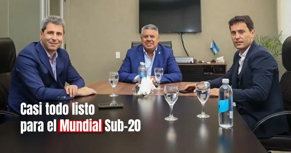 La AFA y la FIFA ajustan los últimos detalles para que San Juan reciba el Mundial Sub-20