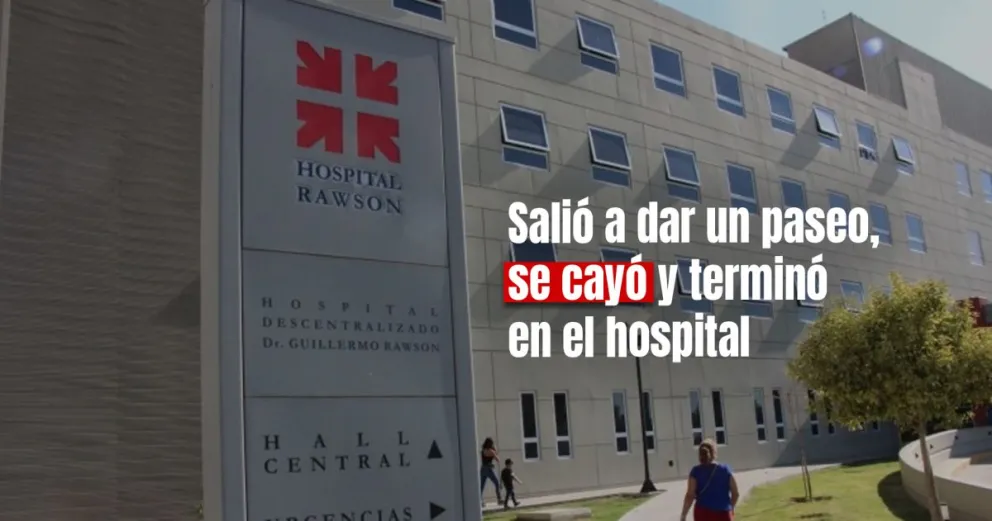 Una motociclista intentó esquivar un auto, se cayó y terminó en el hospital 