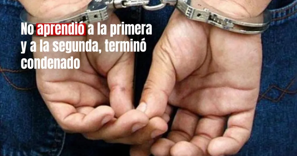 Irá al Penal por golpear y robarle el celular y las zapatillas a un joven