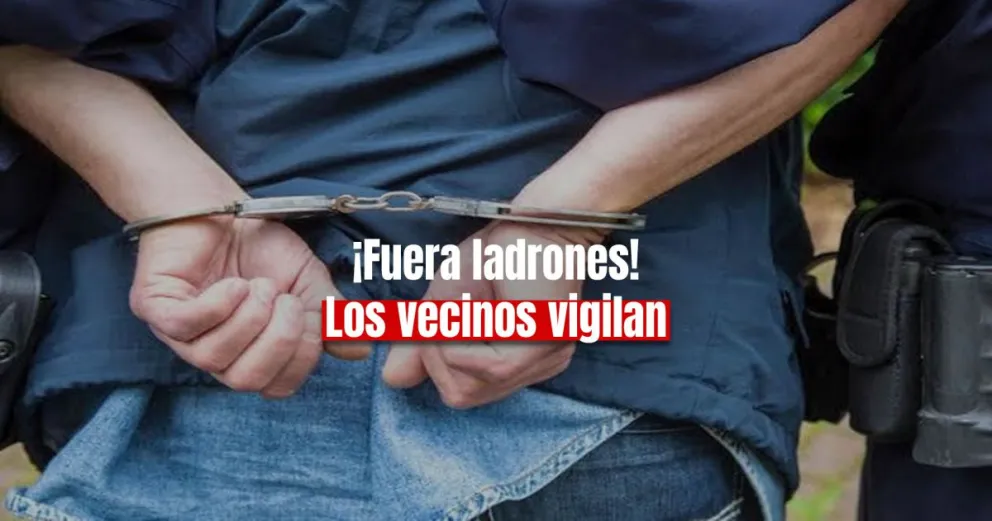 Robó un celular y los vecinos lo atraparon