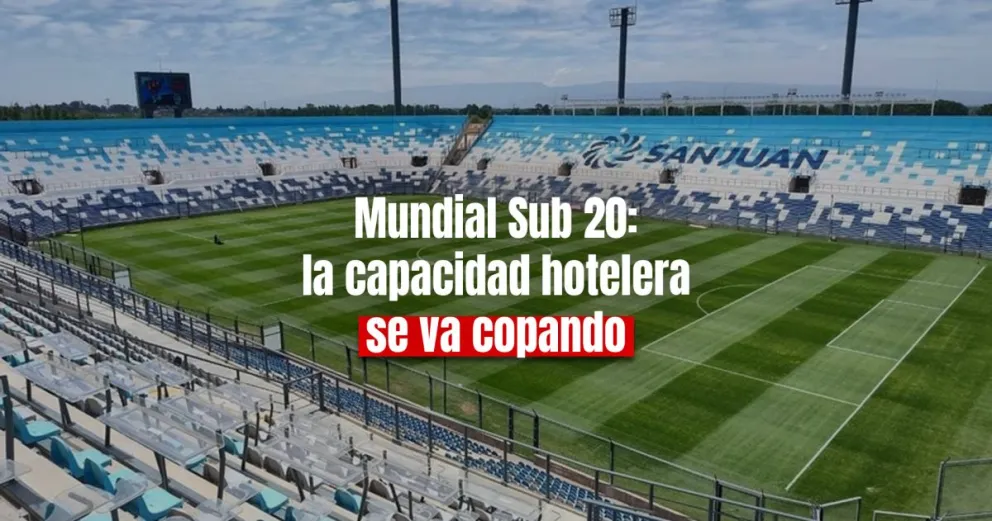 Por el partido de Argentina vs. Nueva Zelanda en San Juan hay un 80% de reserva hotelera