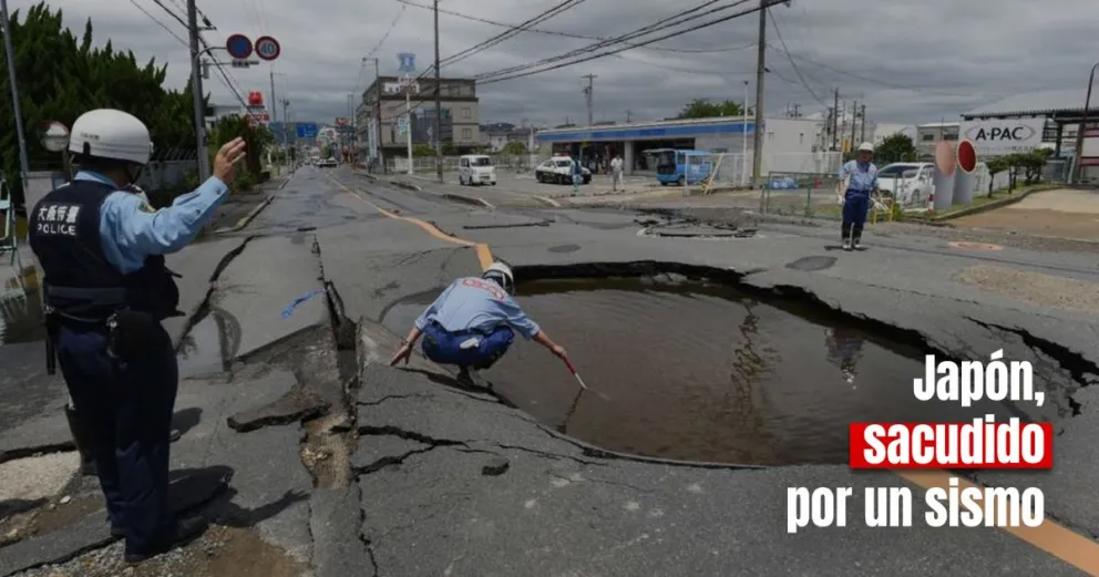 Un terremoto de 6.3° sacudió a Japón 