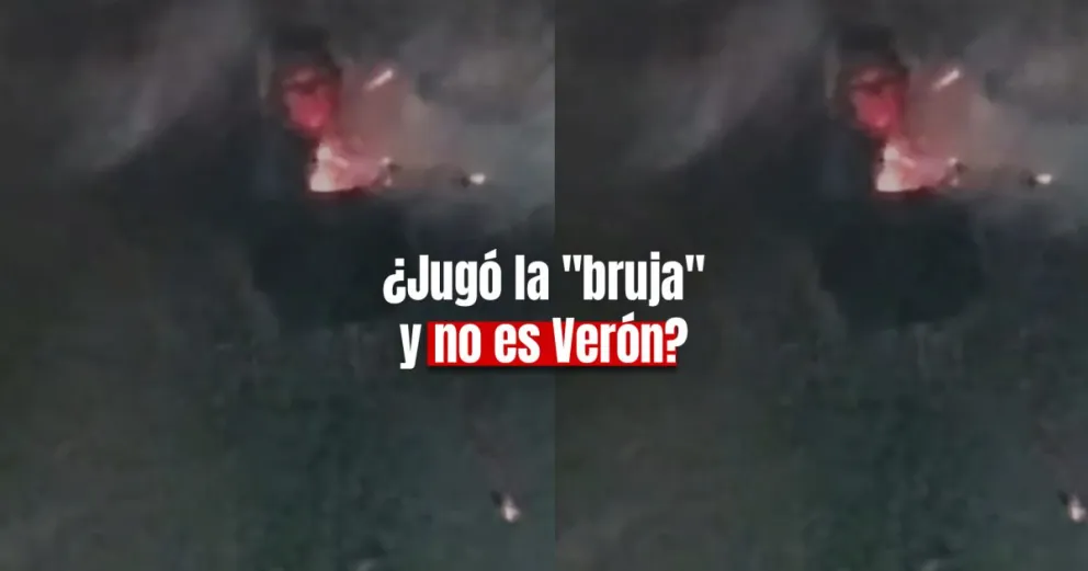 Escalofriante: ¿Captaron a una bruja haciendo un ritual? 