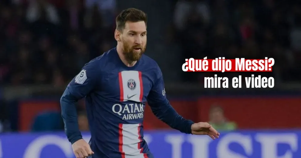Messi tras la sanción del PSG: “Pido perdón a mis compañeros y al club”