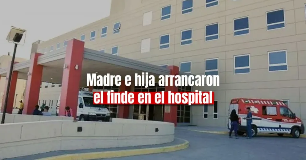 Una madre y su hija, hospitalizadas tras chocar con un auto
