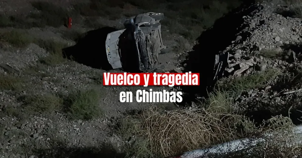 Un vuelco fatal se cobró una vida en Chimbas