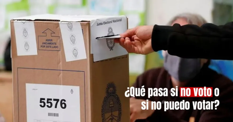 Elecciones en San Juan: ¿qué pasa si no podés ir a votar?