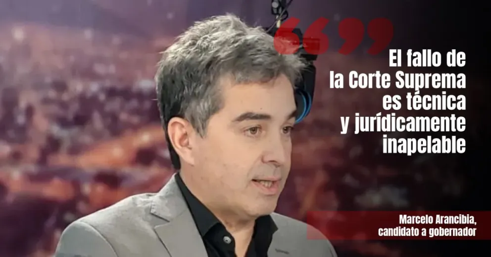 Arancibia se mostró a favor del fallo de la Corte Suprema