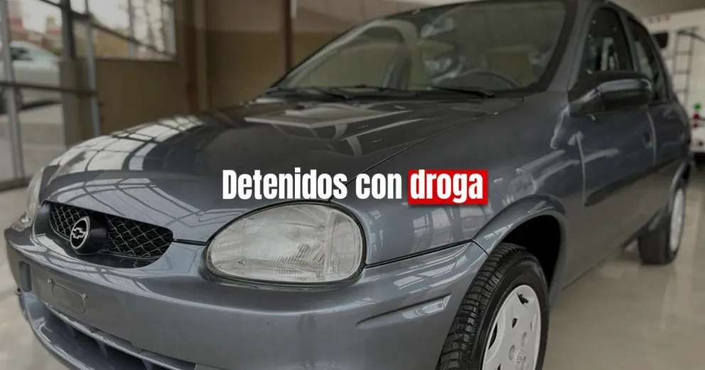 Dos hombres quedaron detenidos por llevar drogas 