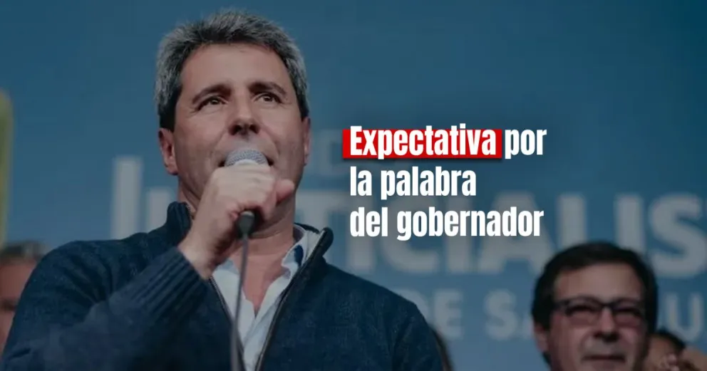 El gobernador hablará en cadena provincial 