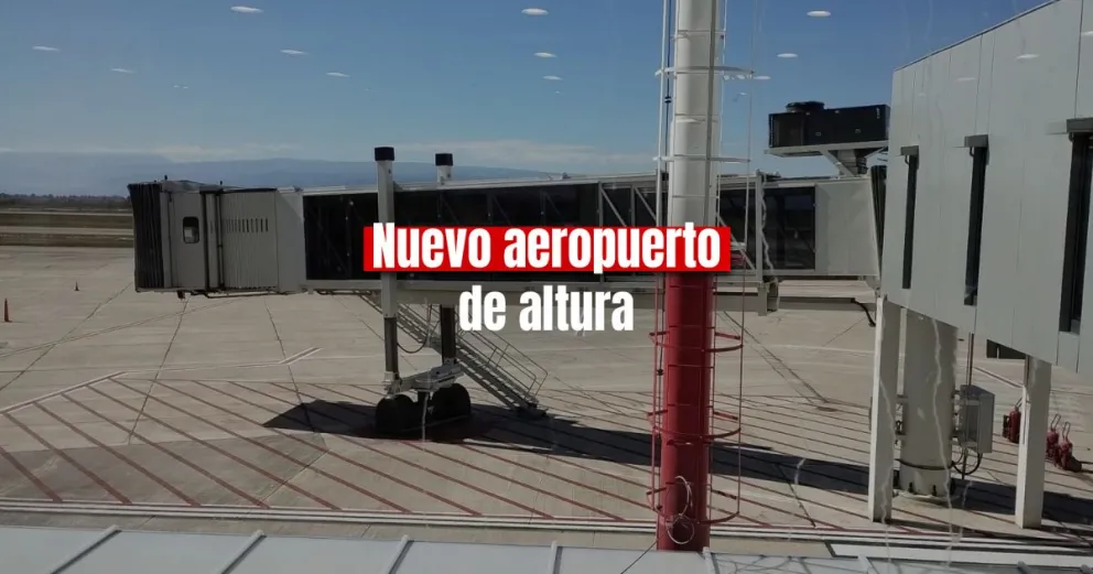 En vísperas del Mundial Sub 20, se remodeló el Aeropuerto Domingo Faustino Sarmiento 