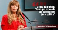 Cerruti vinculó el fallo de la Corte con el proceso de juicio político en el Congreso