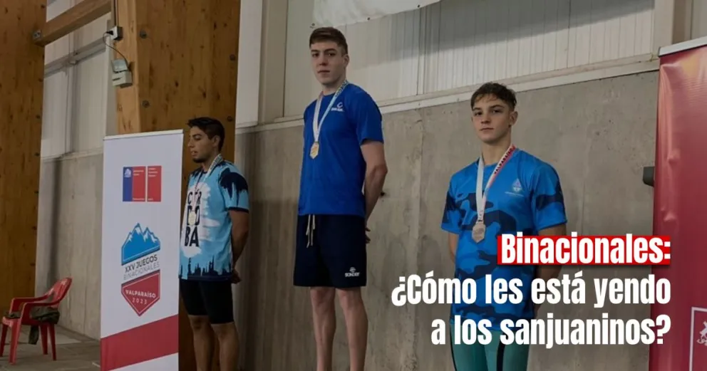 La delegación sanjuanina continúa sumando medallas en los Juegos Binacionales