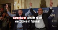 Las elecciones en Tucumán serán en junio, según Manzur