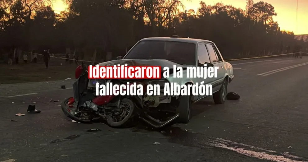 Siniestro fatal en Albardón: ya identificaron a la mujer fallecida y al conductor del auto
