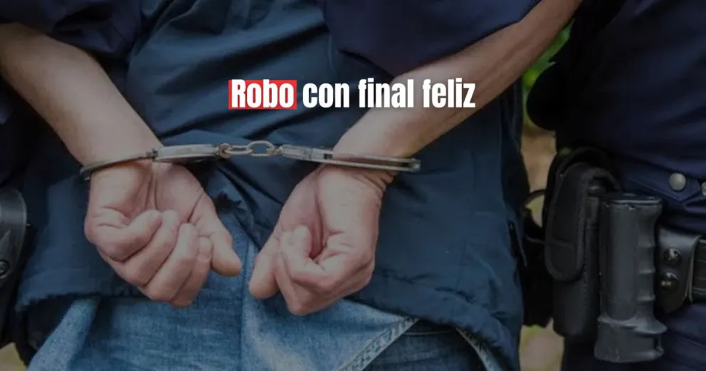 Robó una moto, pero tras una persecución, la policía logró detenerlo
